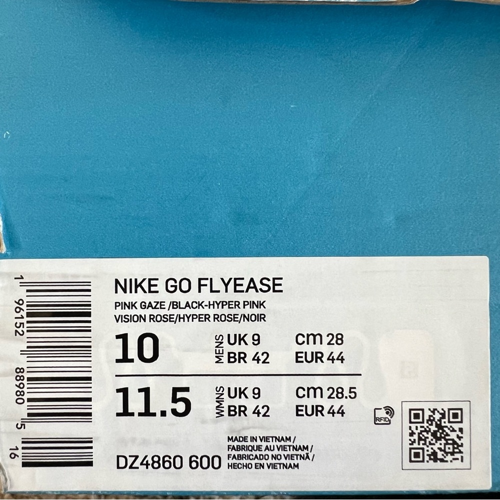 ✔️New✔️ NIKE Go Flyease Pink Glaze - Picture 10 of 12